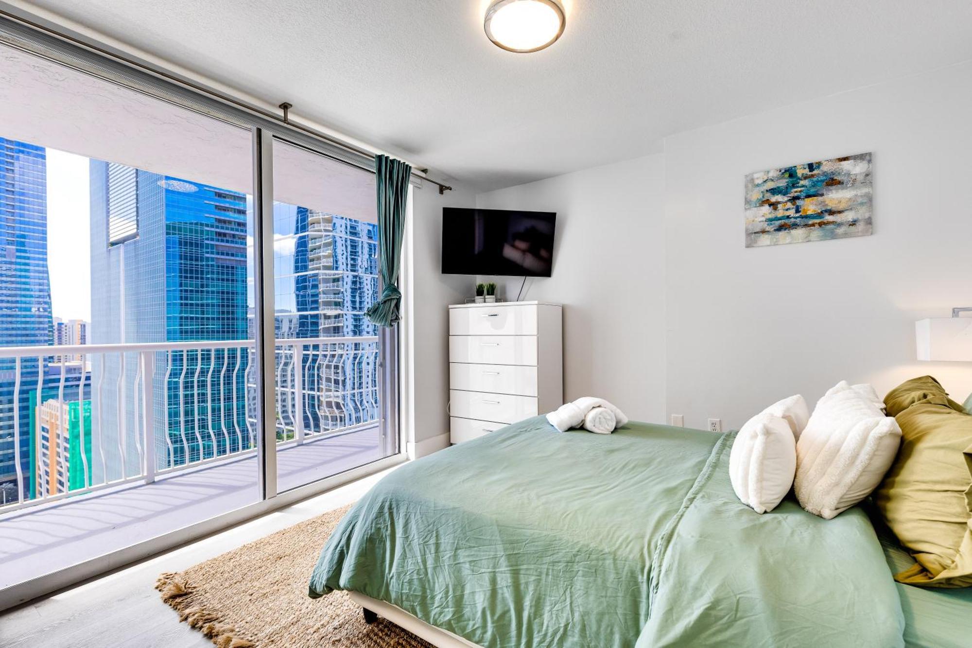Upscale Brickell 3 Bedroom With Water Views And Free Parking Miami Exterior foto
