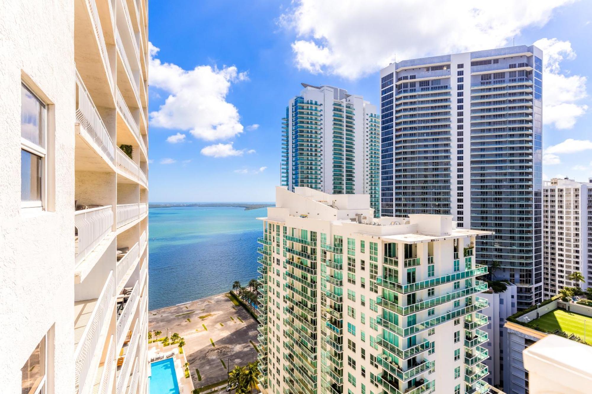 Upscale Brickell 3 Bedroom With Water Views And Free Parking Miami Exterior foto